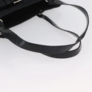 Christian Dior Tote Bag Nylon Black Silver Auth 172694-7