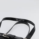 Christian Dior Tote Bag Nylon Black Silver Auth 172694-8