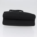 Christian Dior Tote Bag Nylon Black Silver Auth 172694-5