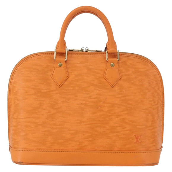 LOUIS VUITTON Epi Alma Hand Bag Orange Mandarin M5214H LV Auth 172701