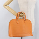 LOUIS VUITTON Epi Alma Hand Bag Orange Mandarin M5214H LV Auth 172701-21