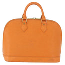 LOUIS VUITTON Epi Alma Hand Bag Orange Mandarin M5214H LV Auth 172701-3