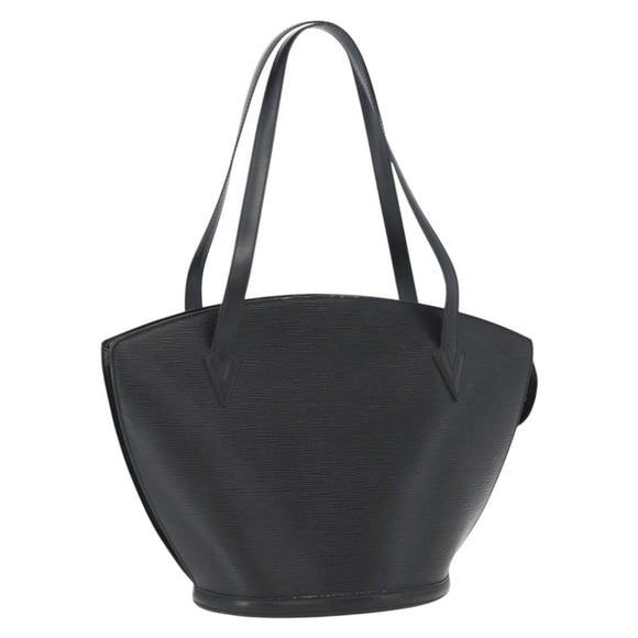 LOUIS VUITTON Epi Saint Jacques Shopping Bag Black M52262 LV Auth 172714