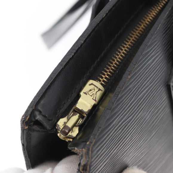 LOUIS VUITTON Epi Saint Jacques Shopping Bag Black M52262 LV Auth 172714