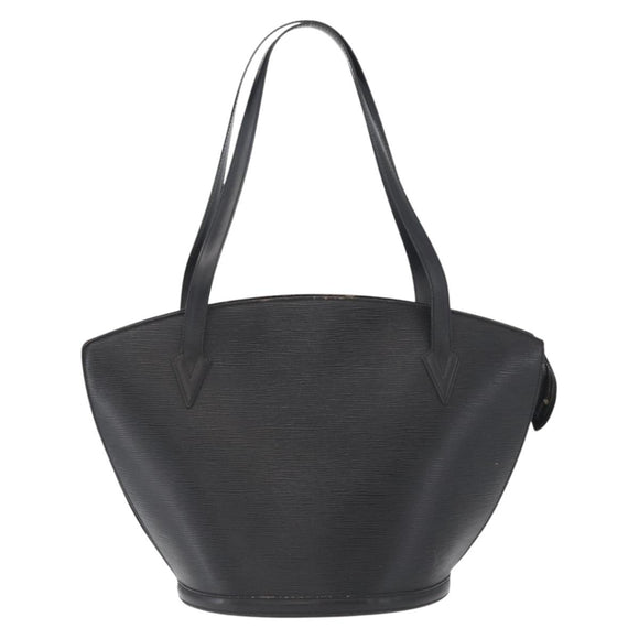 LOUIS VUITTON Epi Saint Jacques Shopping Bag Black M52262 LV Auth 172714