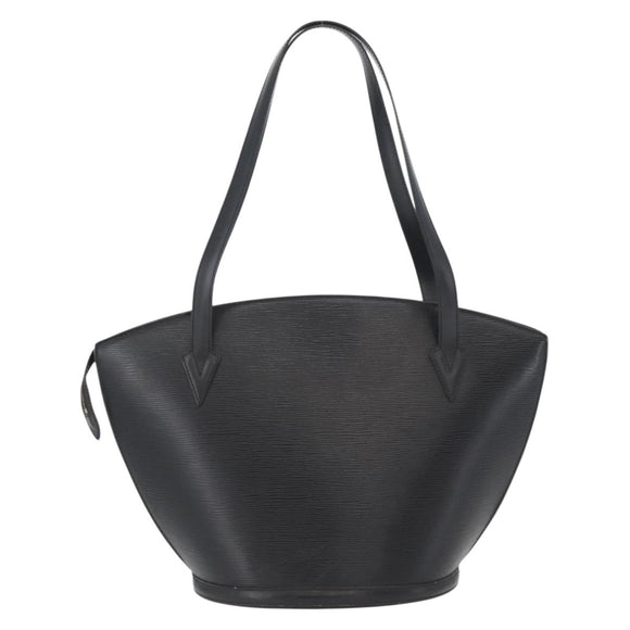 LOUIS VUITTON Epi Saint Jacques Shopping Bag Black M52262 LV Auth 172714