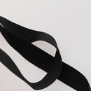 PRADA Rugzak Nylon Zwart Zilver Auth 172717-8