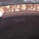 Christian Dior Trotter Canvas Hand Bag Beige Gold Auth 172728-16