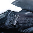 PRADA Plastic Chain Shoulder Bag Leather Black Auth 172733-20