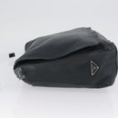 PRADA Plastic Chain Shoulder Bag Leather Black Auth 172733-4