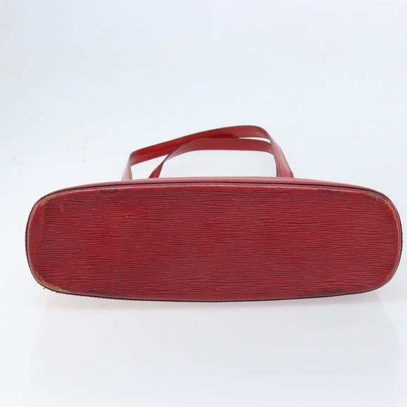 LOUIS VUITTON Epi Lussac Shoulder Bag Red M52287 LV Auth 172737