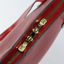 LOUIS VUITTON Epi Lussac Shoulder Bag Red M52287 LV Auth 172737-19