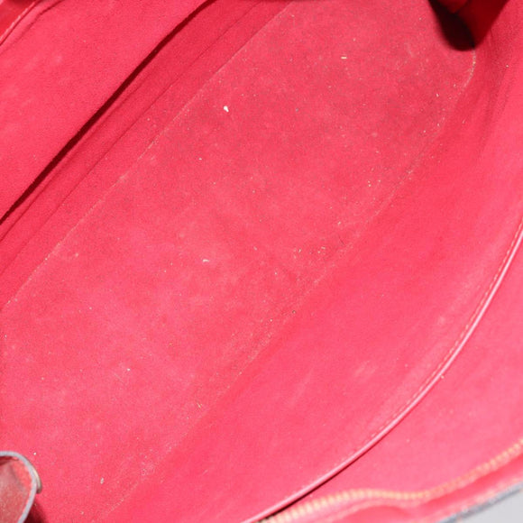 LOUIS VUITTON Epi Lussac Shoulder Bag Red M52287 LV Auth 172737