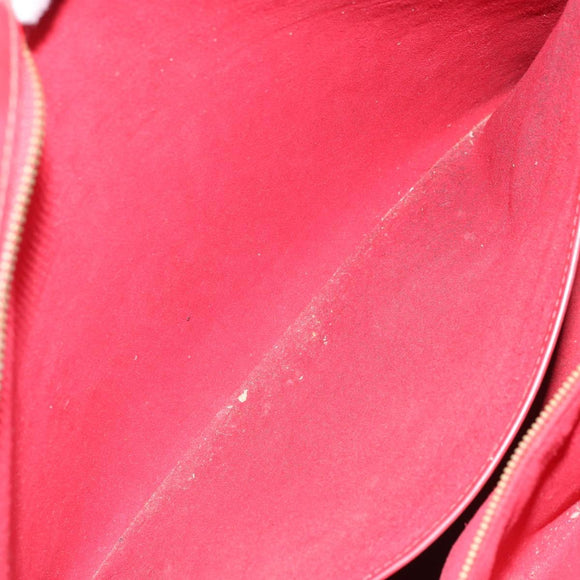 LOUIS VUITTON Epi Lussac Shoulder Bag Red M52287 LV Auth 172737