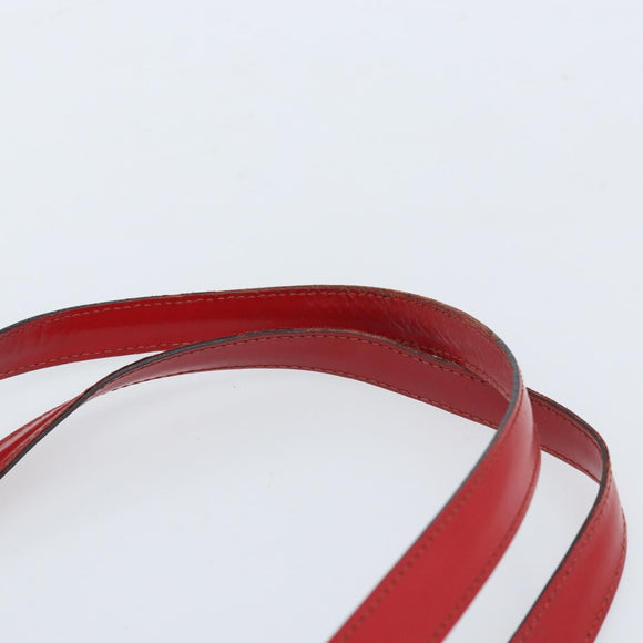 LOUIS VUITTON Epi Lussac Shoulder Bag Red M52287 LV Auth 172737