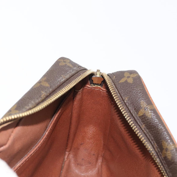 LOUIS VUITTON Monogram Compiegne 23 Clutch Bag M51847 LV Auth 172739