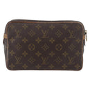 LOUIS VUITTON Monogram Compiegne 23 Clutch Bag M51847 LV Auth 172739-2