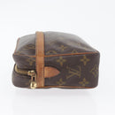 LOUIS VUITTON Monogram Compiegne 23 Clutch Bag M51847 LV Auth 172739-4