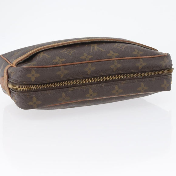 LOUIS VUITTON Monogram Compiegne 23 Clutch Bag M51847 LV Auth 172739