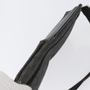 GUCCI GG Canvas Waist bag Black Silver 28566 Auth 172746-6