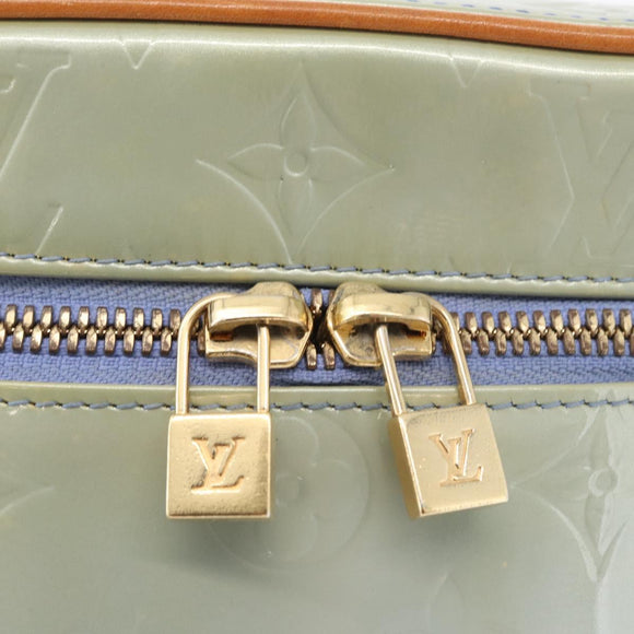 LOUIS VUITTON Monogram Vernis Sullivan Vertical Bag Lavande M91258 Auth 172754A