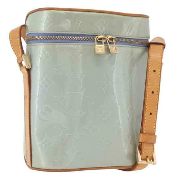 LOUIS VUITTON Monogram Vernis Sullivan Vertical Bag Lavande M91258 Auth 172754A