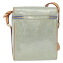 LOUIS VUITTON Monogram Vernis Sullivan Vertical Bag Lavande M91258 Auth 172754A-2