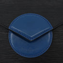 LOUIS VUITTON Epi Osh Shoulder Bag Black Blue M52445 LV Auth 172755-15
