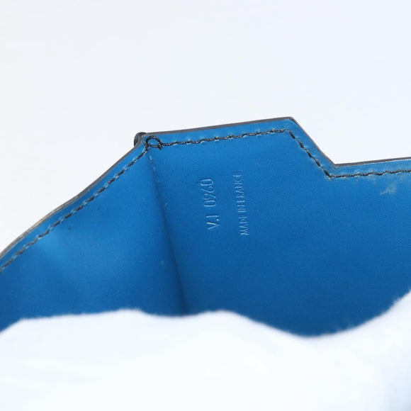 LOUIS VUITTON Epi Osh Shoulder Bag Black Blue M52445 LV Auth 172755