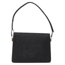 LOUIS VUITTON Epi Osh Shoulder Bag Black Blue M52445 LV Auth 172755-3