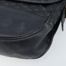LOUIS VUITTON Monogram Mini Belanger Shoulder Bag Black M92672 LV Auth 172756-9