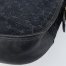 LOUIS VUITTON Monogram Mini Belanger Shoulder Bag Black M92672 LV Auth 172756-15