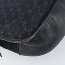 LOUIS VUITTON Monogram Mini Belanger Shoulder Bag Black M92672 LV Auth 172756-16