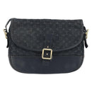 LOUIS VUITTON Monogram Mini Belanger Shoulder Bag Black M92672 LV Auth 172756-13