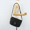 LOUIS VUITTON Monogram Mini Belanger Shoulder Bag Black M92672 LV Auth 172756-23