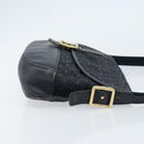 LOUIS VUITTON Monogram Mini Belanger Shoulder Bag Black M92672 LV Auth 172756-3