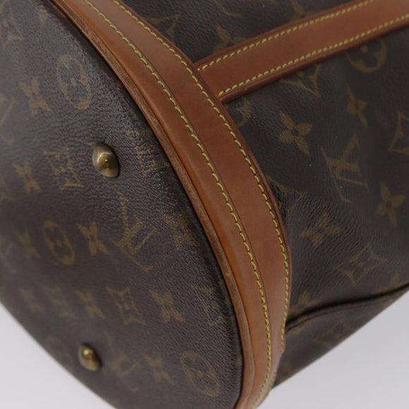 LOUIS VUITTON Monogram Bucket GM Shoulder Bag M42236 LV Auth 172758