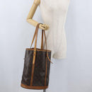 LOUIS VUITTON Monogram Bucket GM Shoulder Bag M42236 LV Auth 172758-22