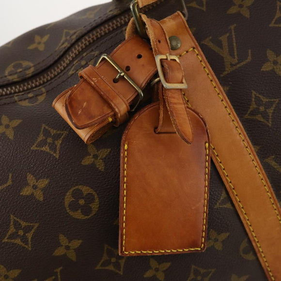 LOUIS VUITTON Monogram Keepall 50 Boston Bag M41426 LV Auth 172759