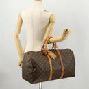 LOUIS VUITTON Monogram Keepall 50 Boston Bag M41426 LV Auth 172759-22