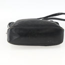 GUCCI GG Canvas Shoulder Bag Black Silver 109097 Auth 172771-9
