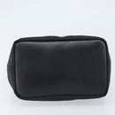 GUCCI GG Canvas Bamboo Shoulder Bag Nylon Black Silver 000 0531 Auth 172773-5