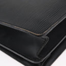 LOUIS VUITTON Epi Serviette Conseiller Aktenkoffer Schwarz M54422 LV Auth 172775-15