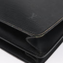 LOUIS VUITTON Epi Serviette Conseiller Aktenkoffer Schwarz M54422 LV Auth 172775-16