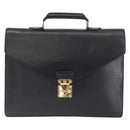 LOUIS VUITTON Epi Serviette Conseiller Aktenkoffer Schwarz M54422 LV Auth 172775-13