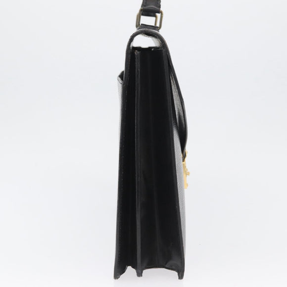 LOUIS VUITTON Epi Serviette Conseiller Aktenkoffer Schwarz M54422 LV Auth 172775