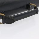 LOUIS VUITTON Epi Serviette Conseiller Aktenkoffer Schwarz M54422 LV Auth 172775-7