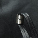 SAINT LAURENT Shoulder Bag Leather Black Silver Auth 172776V-16