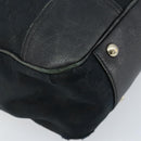 GUCCI GG Canvas Web Sherry Line Tragetasche Schwarz Gold 163805 Auth 172780-14