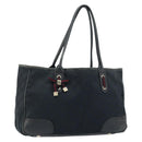 GUCCI GG Canvas Web Sherry Line Tragetasche Schwarz Gold 163805 Auth 172780-1